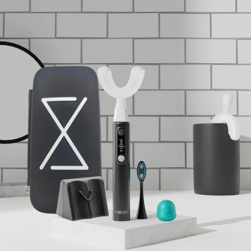Звуковая зубная щетка с полным комплектом аксессуаров. Y-Brush Ultra Sonic Premium Pack